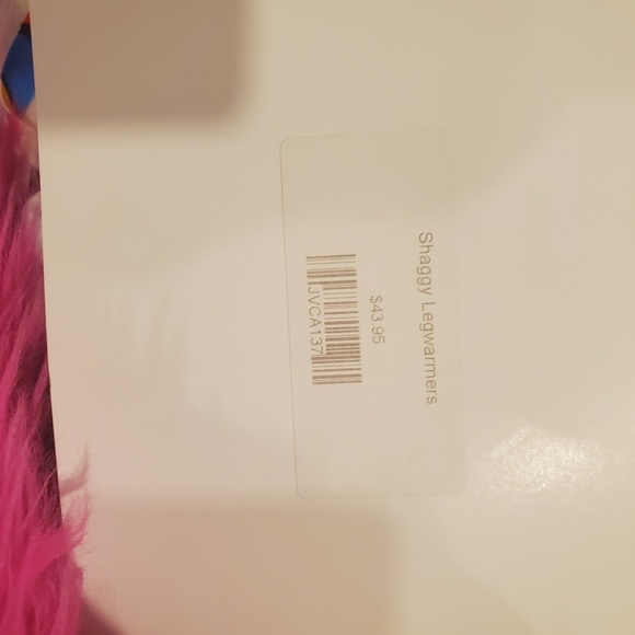 Hippie Fur Leg Warmers - Rave or 90's - Retro Funky Hippie - Halloween Costume - Picture 6 of 6